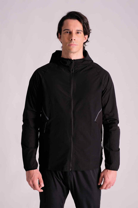 SPN0232 - Water Repellent Full Zip Hooded Outdoor Jacket
