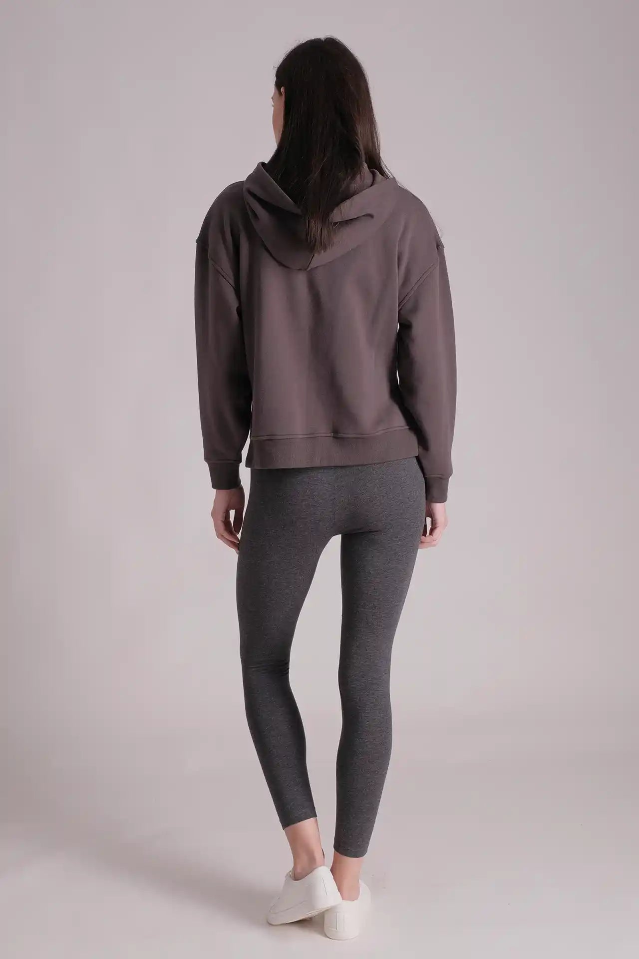 SPWN0277 - Women's Essential Split hem Hoodie