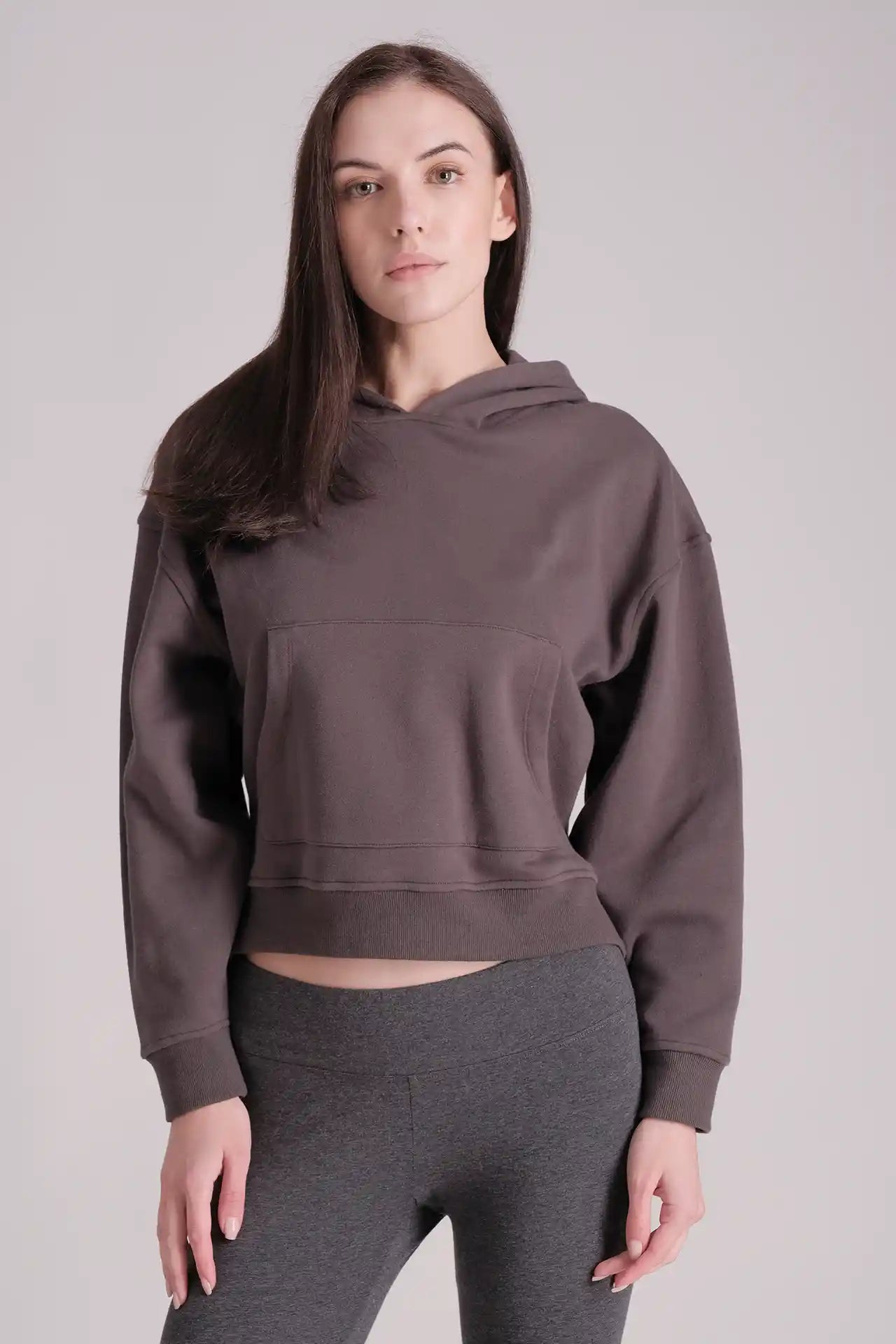 SPWN0277 - Women's Essential Split hem Hoodie