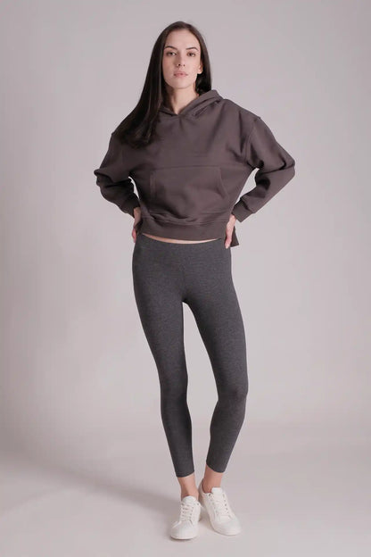 SPWN0277 - Women's Essential Split hem Hoodie