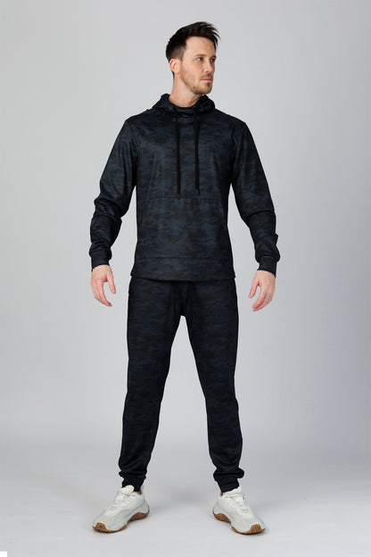 SPH0289 - Stretch Thermal Fleece Back Zip Pocket Joggers 30" - Digital Camo