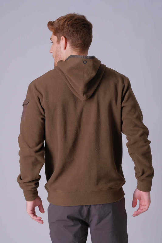 SPN22023 - Sustainable Utility Pockets Fleece Hoodie
