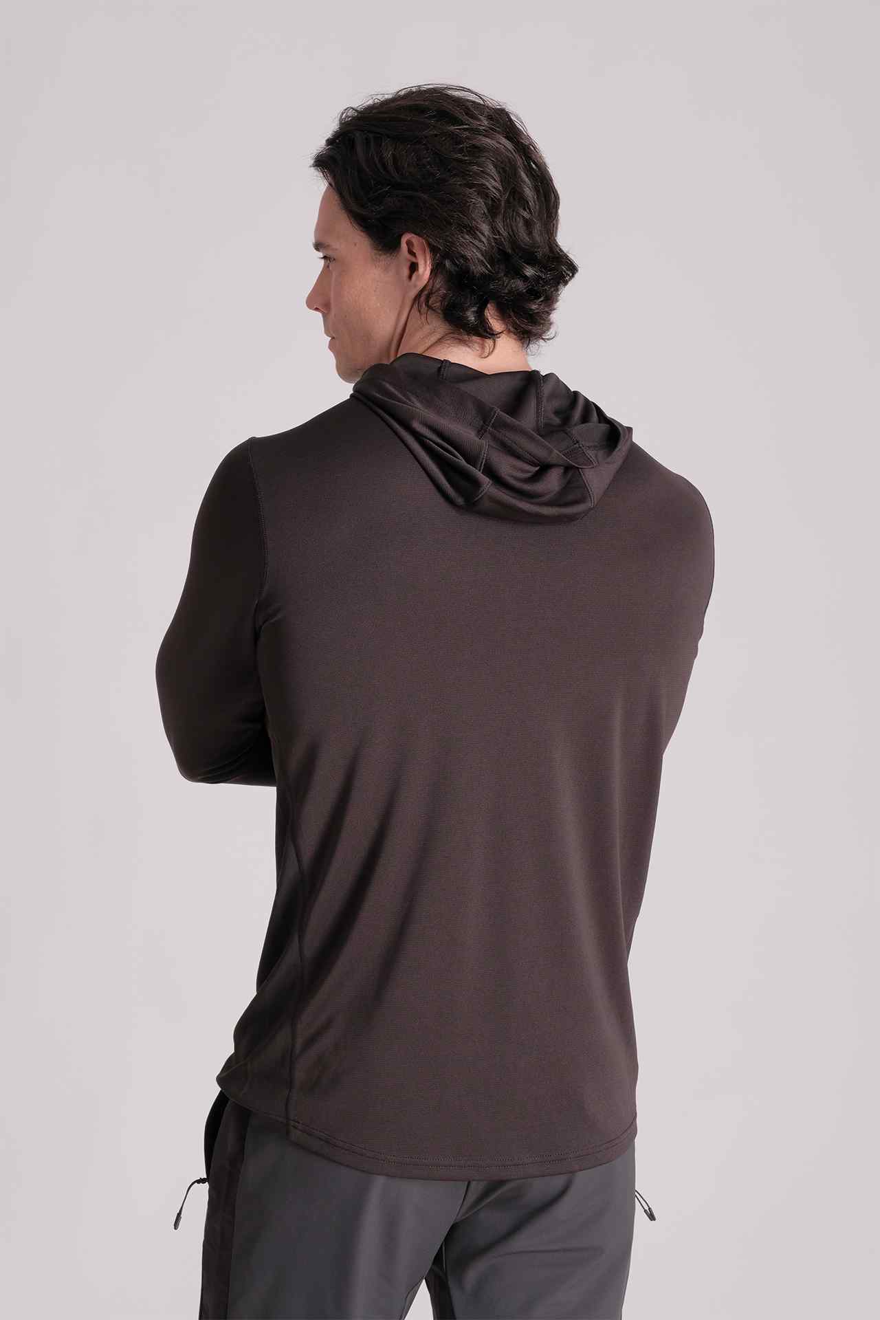 SPN23001 - Permanent Dry Fit Light Weight Active Hoodie - Black