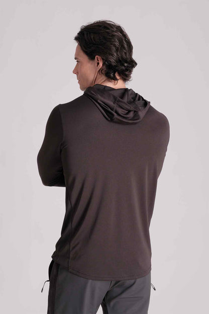 SPN23001 - Permanent Dry Fit Light Weight Active Hoodie - Black