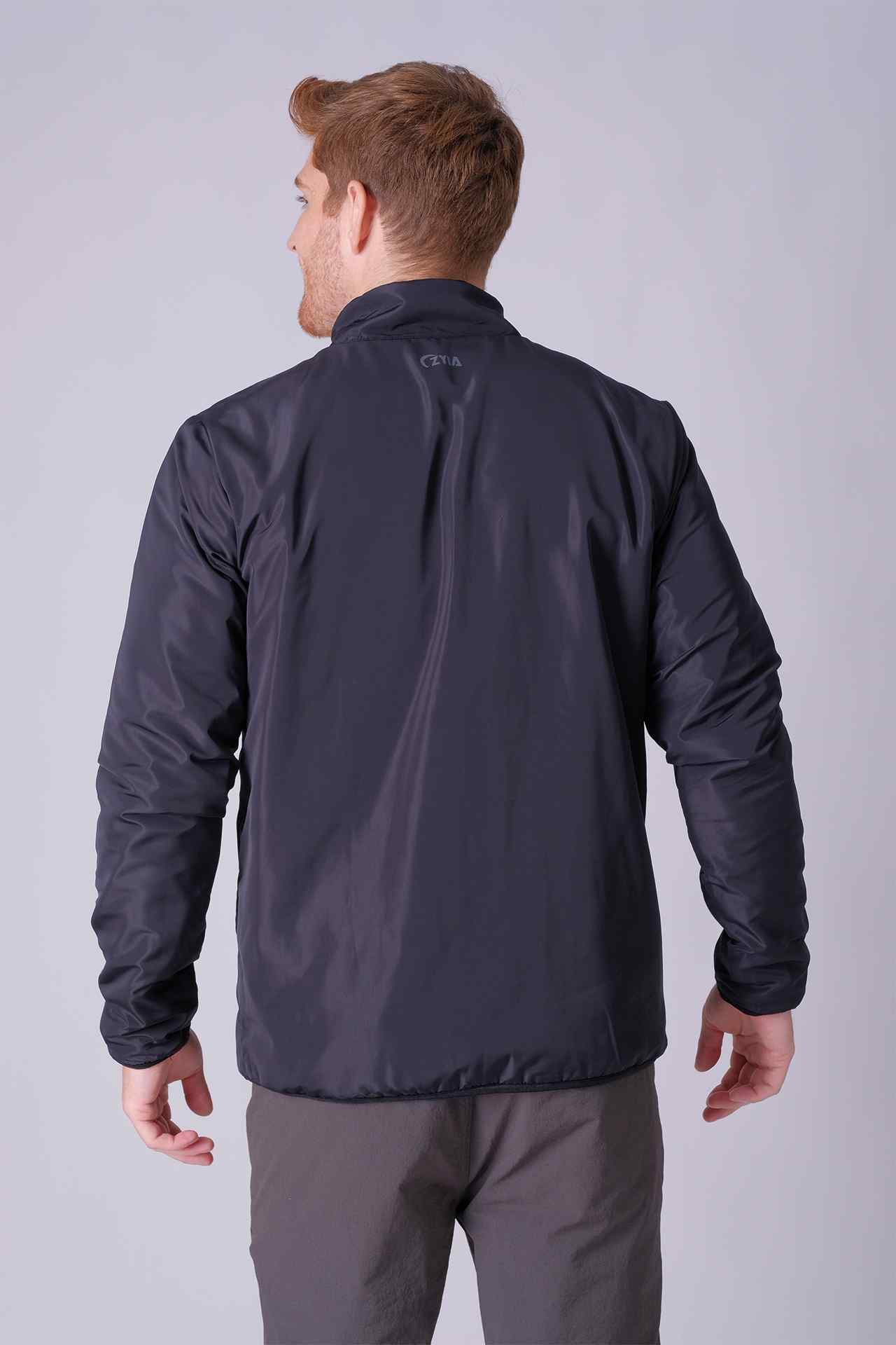 SPO0071 - Sustainable Reversible Insulated Softshell Jacket - Black