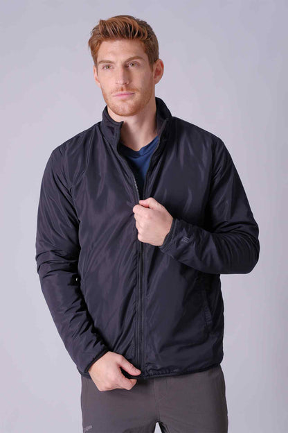 SPO0071 - Sustainable Reversible Insulated Softshell Jacket - Black