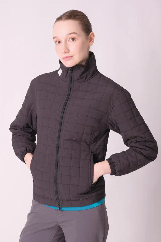 SPWO0079 - Women's High Comfort Quilted Jacket - Black