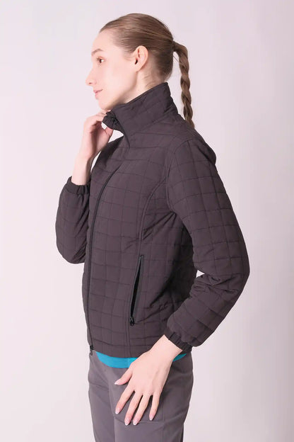 SPWO0079 - Women's High Comfort Quilted Jacket - Black