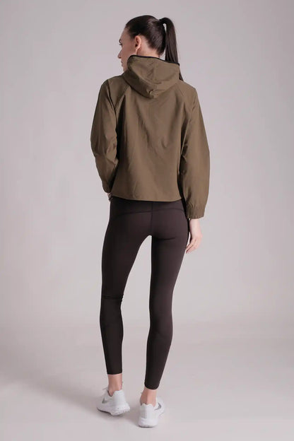 SPWO0088 - Women's Hooded Windbreaker Jacket
