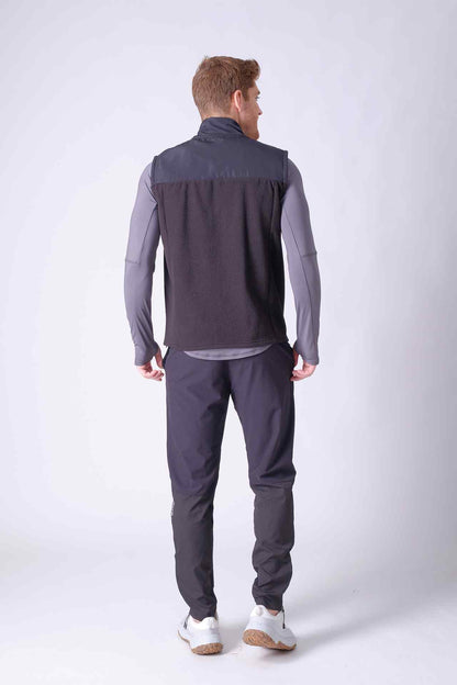 SPO0133 - Sustainable Insulated Fleece Active Vest - Black
