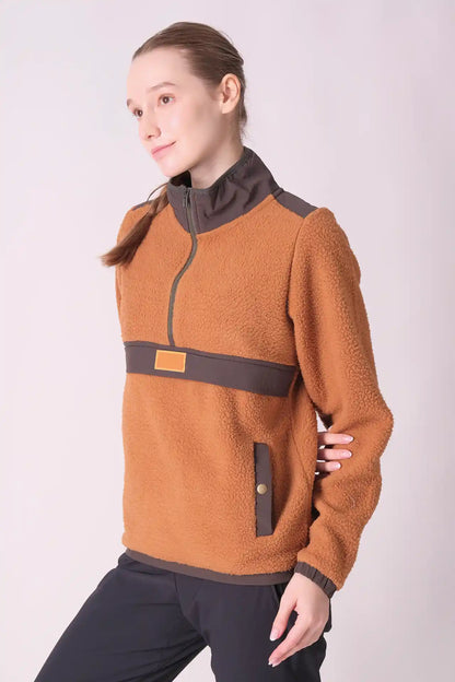 SPWO0174 - Women's Turtleneck Vest Jacket - White