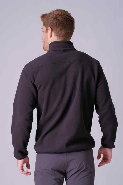 SPO0199 - Sustainable Tech Full Zip Micro Fleece Insulated Jacket - Black