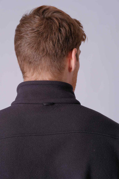 SPO0199 - Sustainable Tech Full Zip Micro Fleece Insulated Jacket - Black