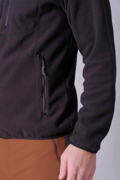 SPO0199 - Sustainable Tech Full Zip Micro Fleece Insulated Jacket - Black