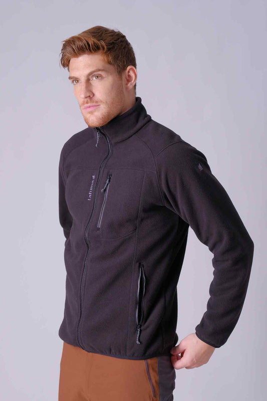 SPO0199 - Sustainable Tech Full Zip Micro Fleece Insulated Jacket - Black