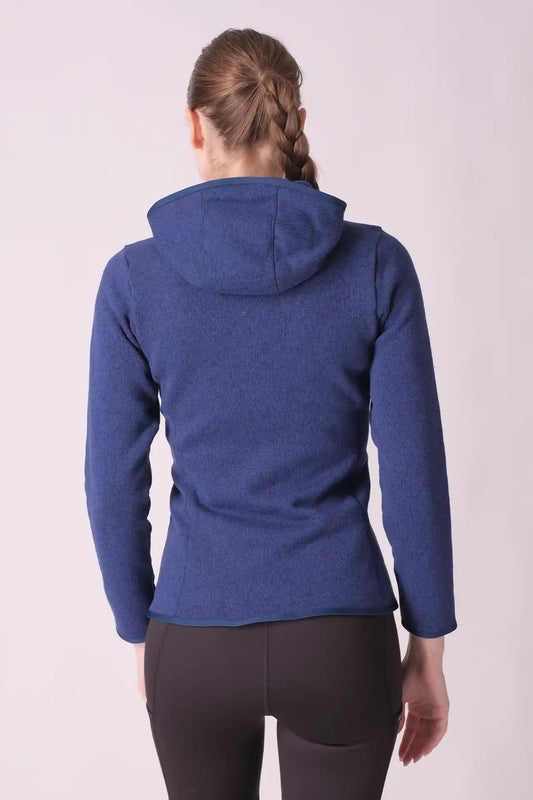 SPWO0201 - Women's Pattern Fleece Jacket - Cobalt