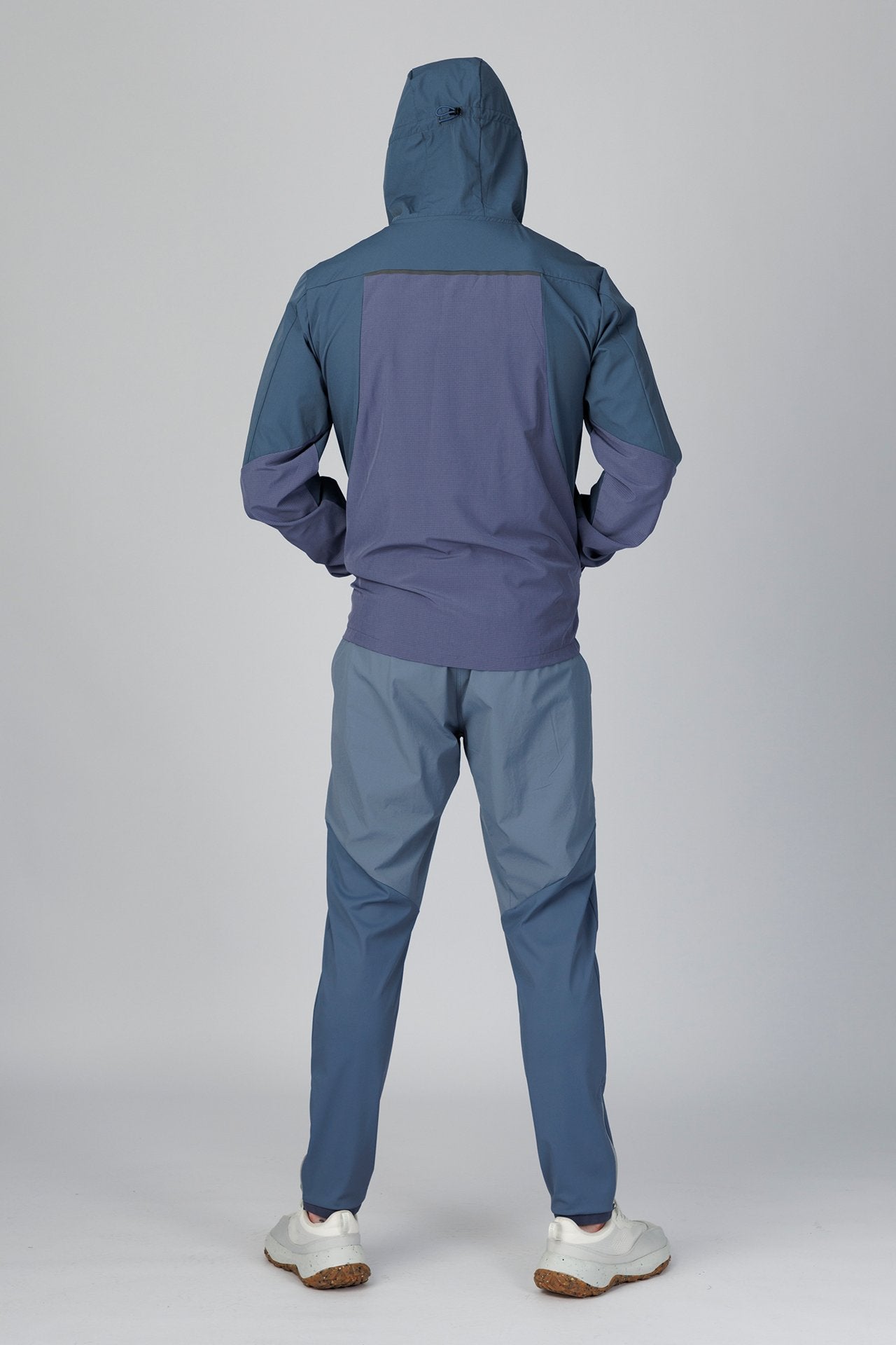 SPH0242 - Lightweight Stretch Nylon Workout Joggers 30" - Slate