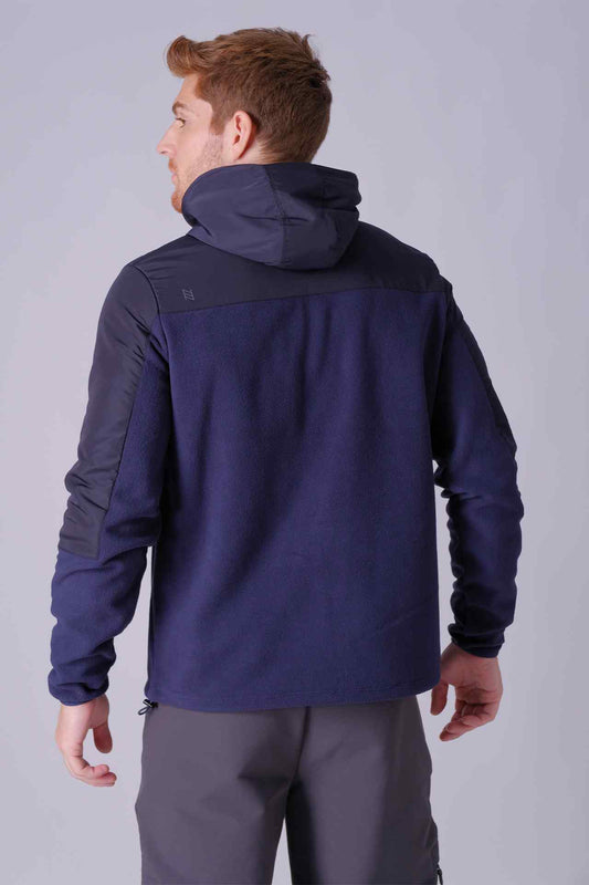 SPO22015 - Sustainable Hybrid Micro Fleece Full Zip Water Resistant Insulated Jacket