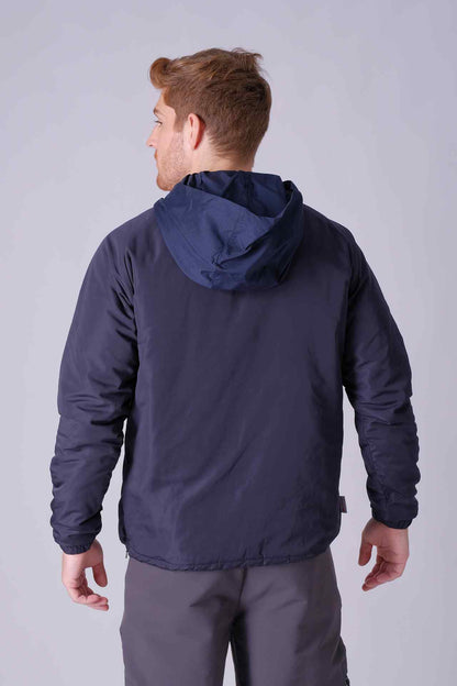 SPO22022 - Sustainable High Density Water Resistant Insulated Puffer Anorak - Navy