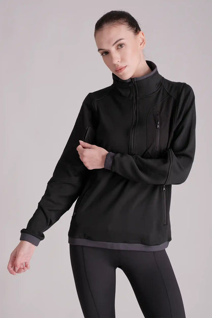 SPWR0031 - Women's Loose Anorak - Black