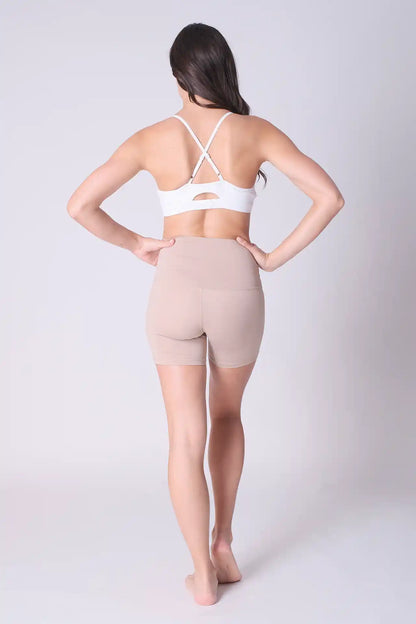 SPWX0013 - Women's Adjustable Cross Back Bra Top - White