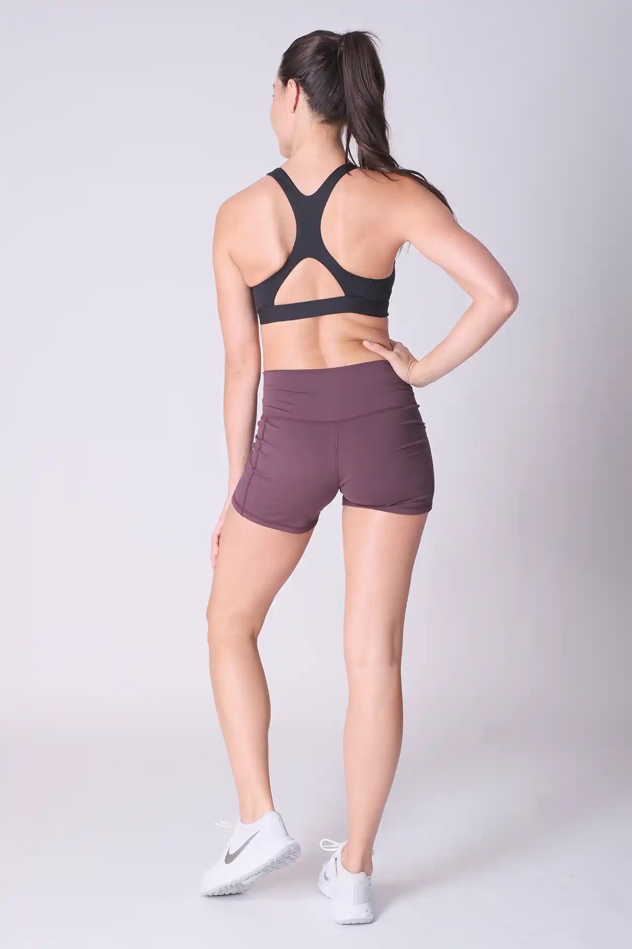 SPWX0015 - Women's Racerback Bra Top - Black
