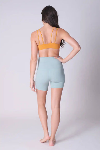 SPWX0017 - Women's Double Straps Bra Top - Orange