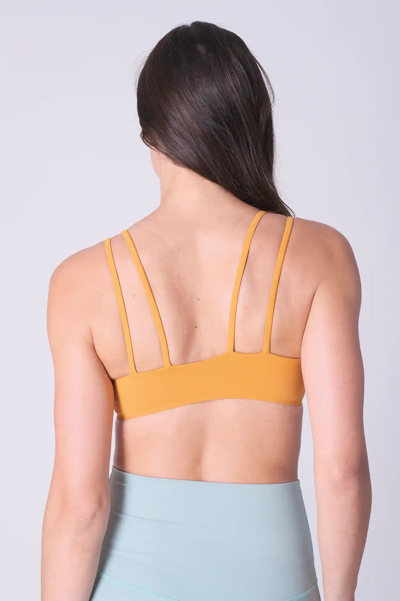 SPWX0017 - Women's Double Straps Bra Top - Orange