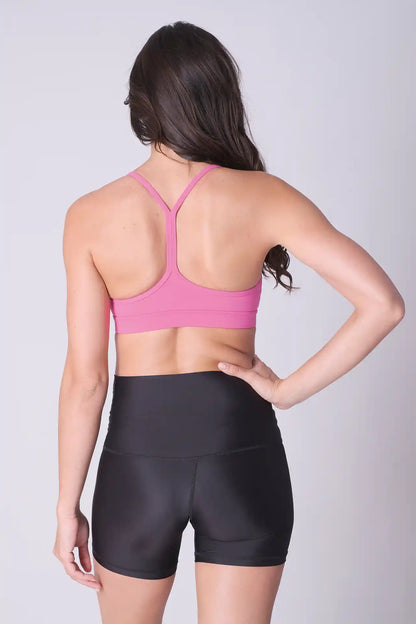 SPWX0018 - Women's Y-Shaped Racerback Bra Top - Sharp Pink