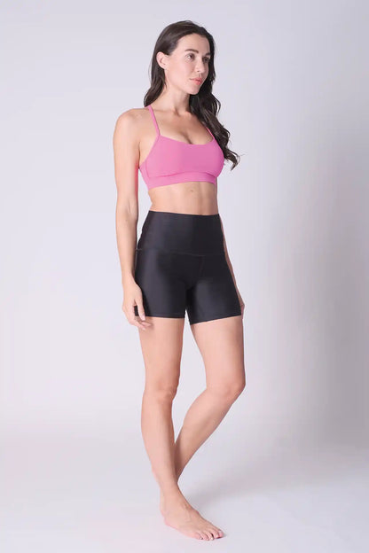 SPWX0018 - Women's Y-Shaped Racerback Bra Top - Sharp Pink