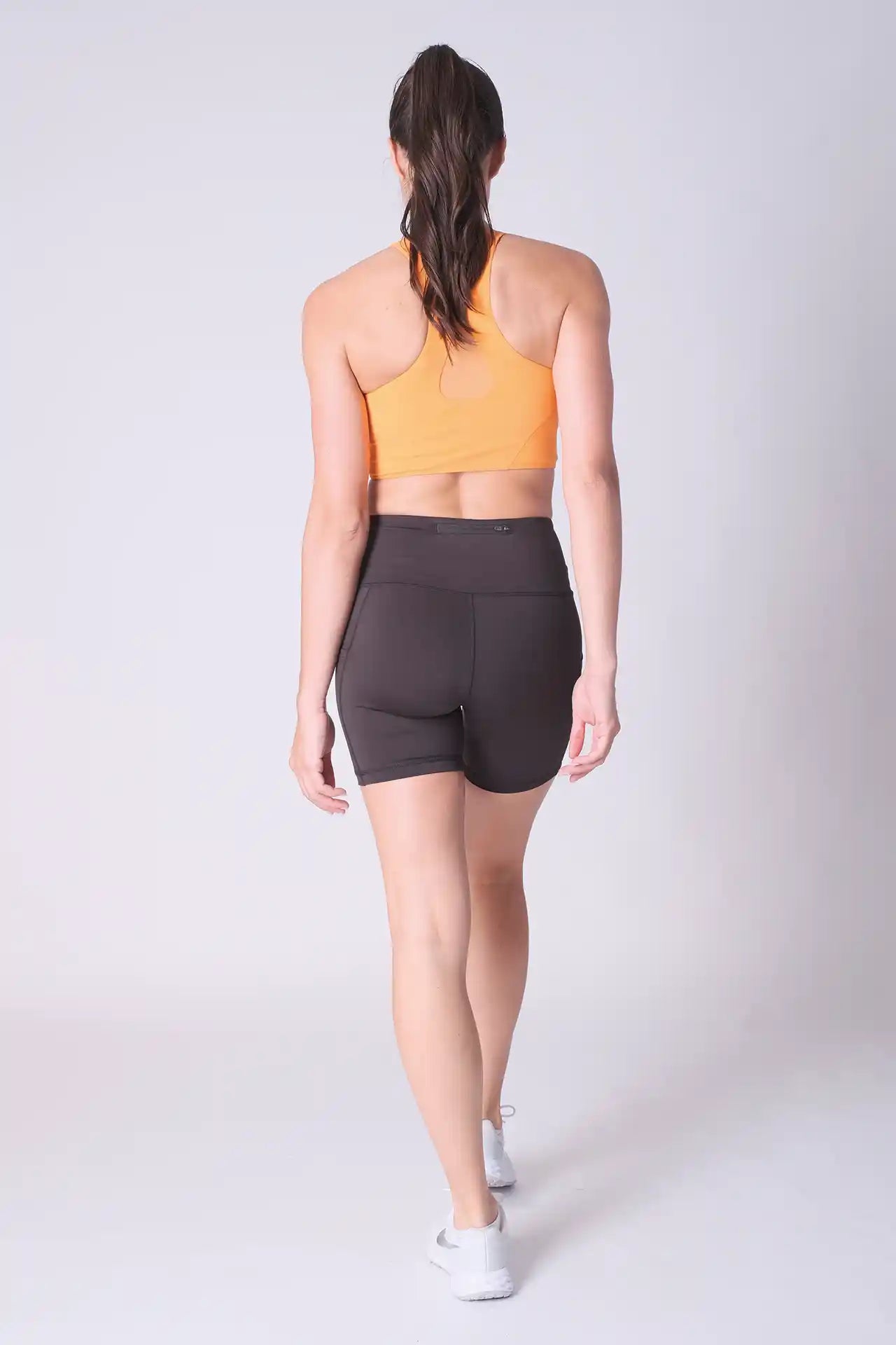 SPWX0021 - Women's Mesh Racerback Bra Top - Orange