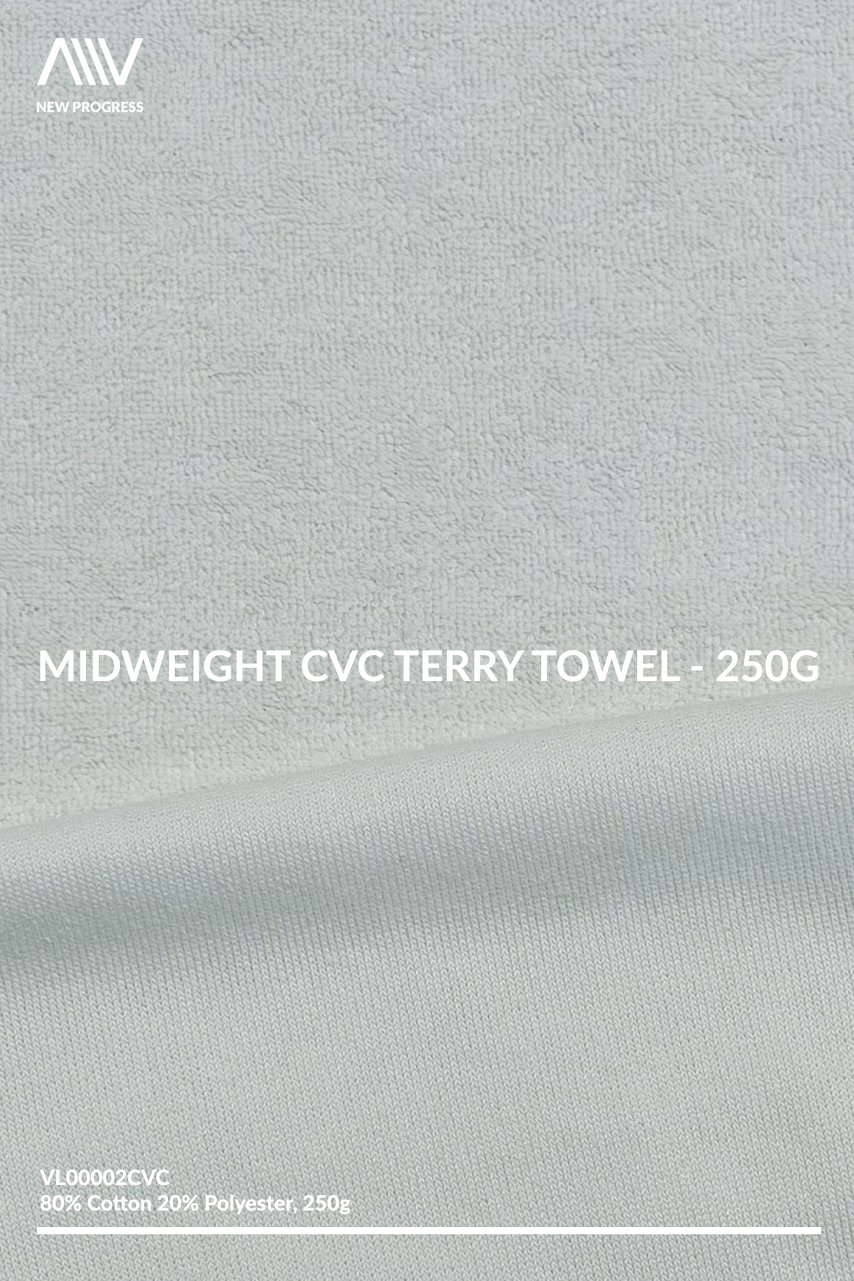 VL00002CVC - Midweight CVC Terry Towel - 250G