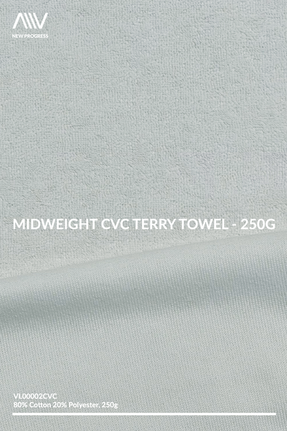 VL00002CVC - Midweight CVC Terry Towel - 250G