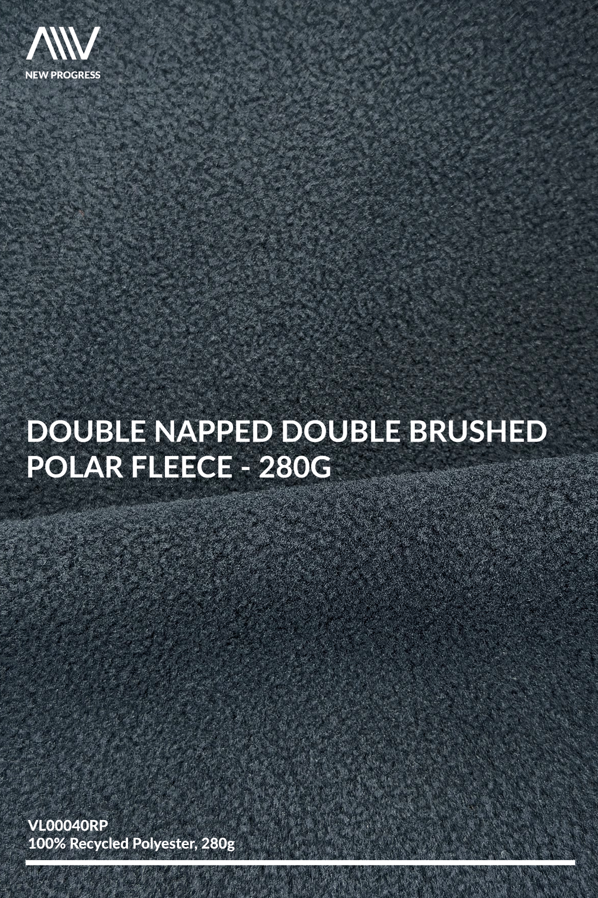 VL00040RP - Double Napped Double Brushed Polar Fleece - 280G