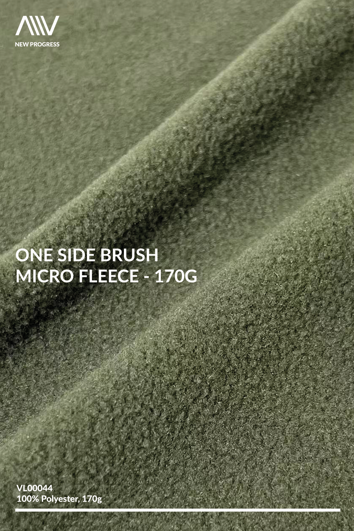 VL00044 - One Side Brush Micro Fleece - 170G