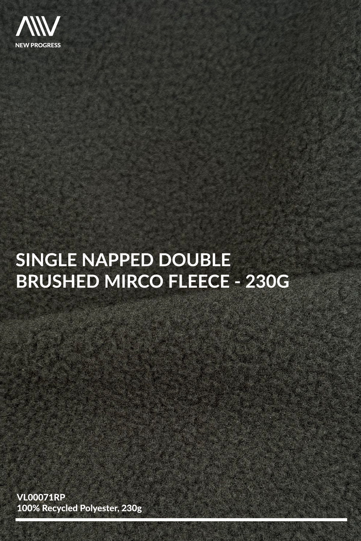 VL00071RP - Single Napped Double Brushed Mirco Fleece - 230G
