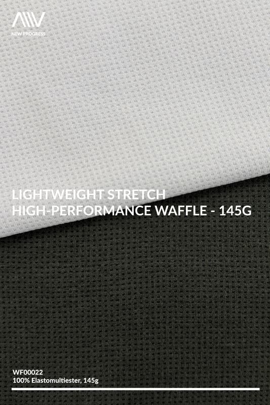WF00022 - Lightweight Stretch High-Performance Waffle - 145G