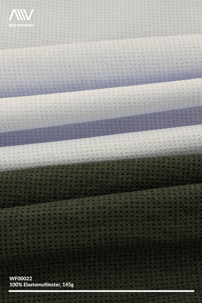 WF00022 - Lightweight Stretch High-Performance Waffle - 145G