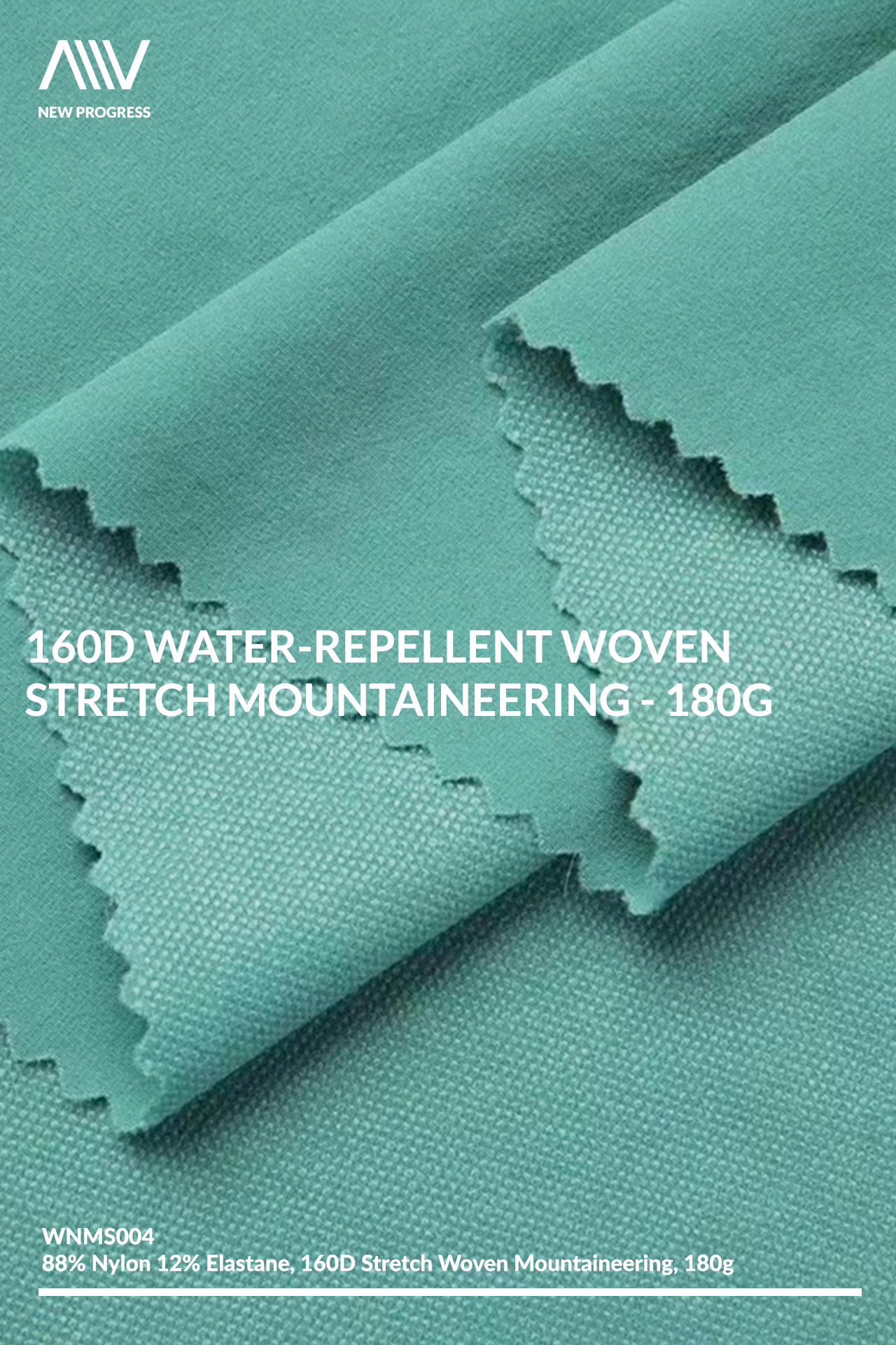 WNMS004 - 160D WATER-REPELLENT WOVEN STRETCH MOUNTAINEERING - 180G