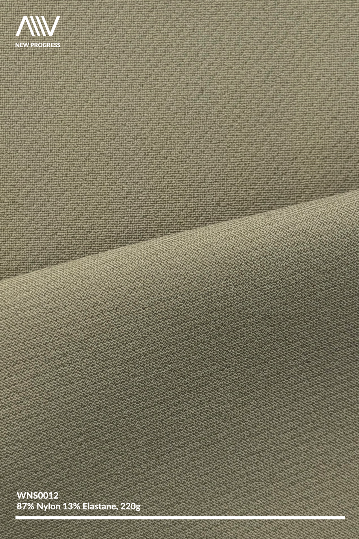 WNS0012 - Mid-Weight Water-Resistant Stretch Woven Twill - 220G