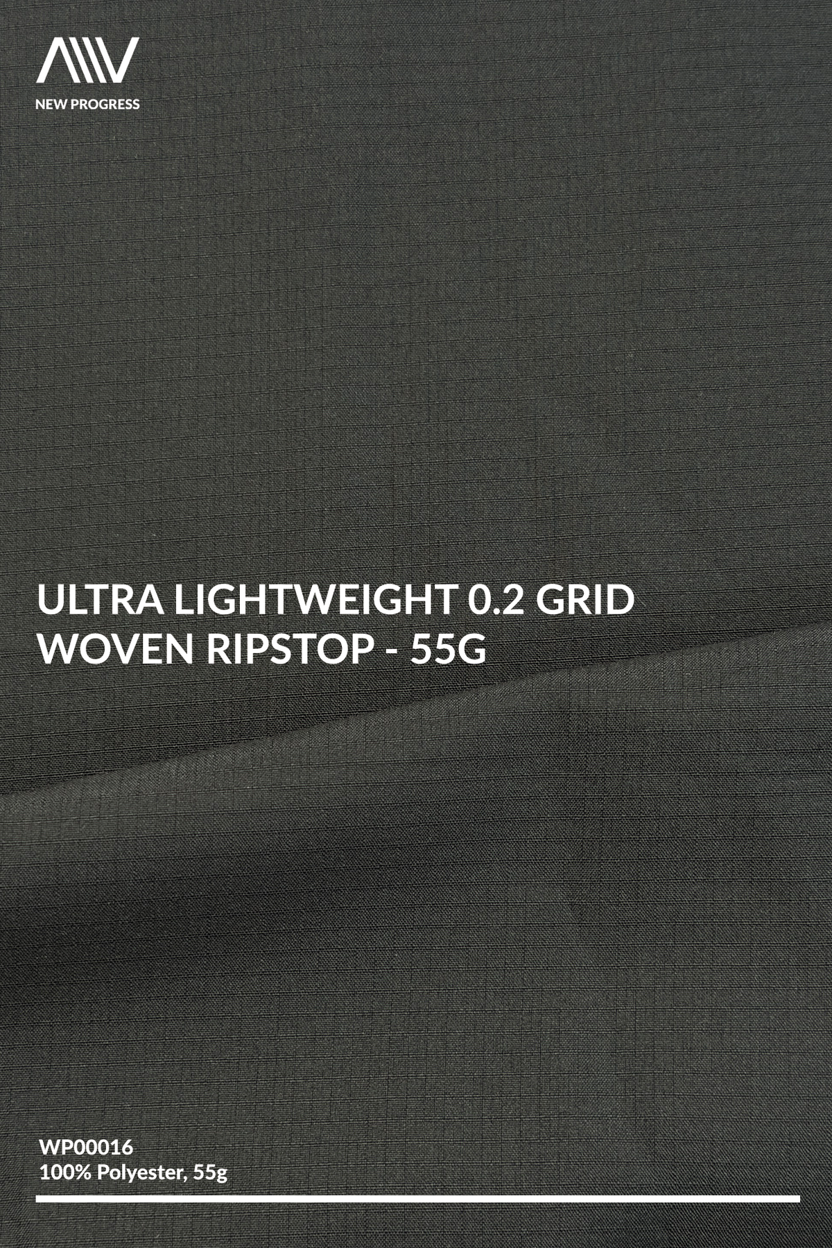 WP00016 - Ultra Lightweight 0.2 Grid Woven Ripstop - 55G