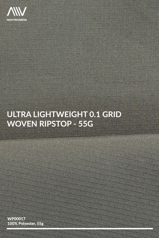 WP00017 - Ultra Lightweight 0.1 Grid Woven Ripstop - 55G