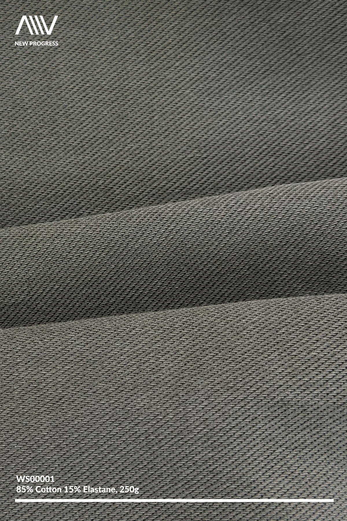 WS00001 - 4-way Wonder Stretch Twill Woven - 250G