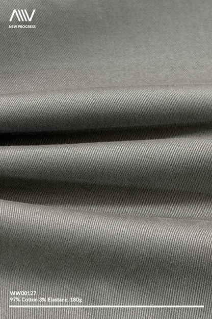 WW00127 - 40D 40sx40s Stretch Brushed Twill - 180G