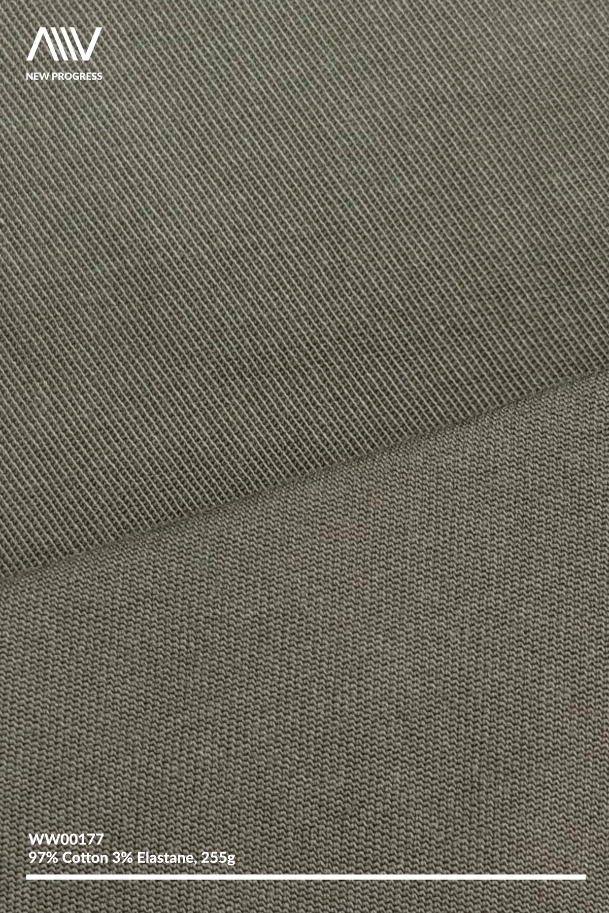 WW00177 - 32sx16s/70D Durable Stretch Cotton Twill - 255G