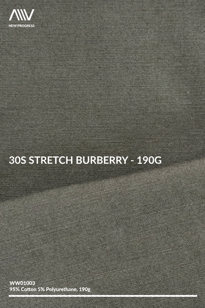 WW01003 - 30s Stretch Burberry - 190G