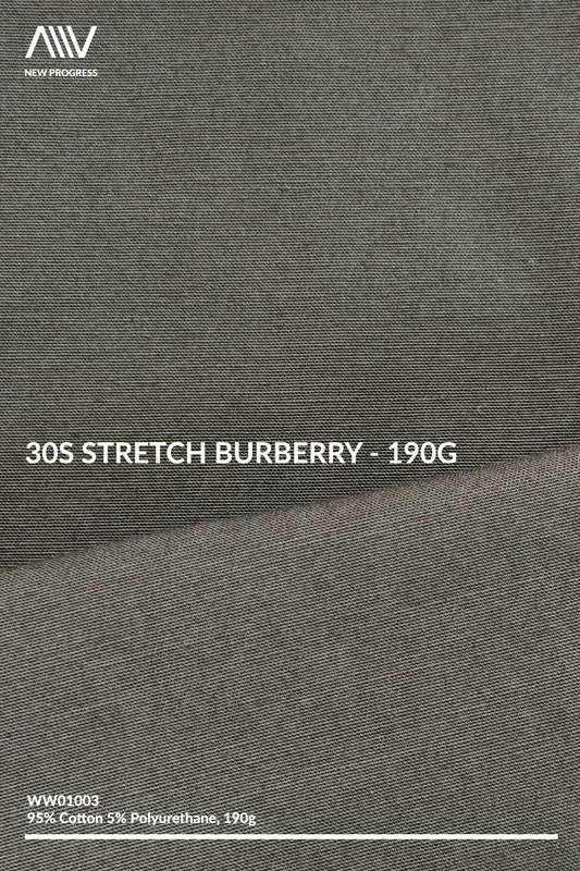 WW01003 - 30s Stretch Burberry - 190G