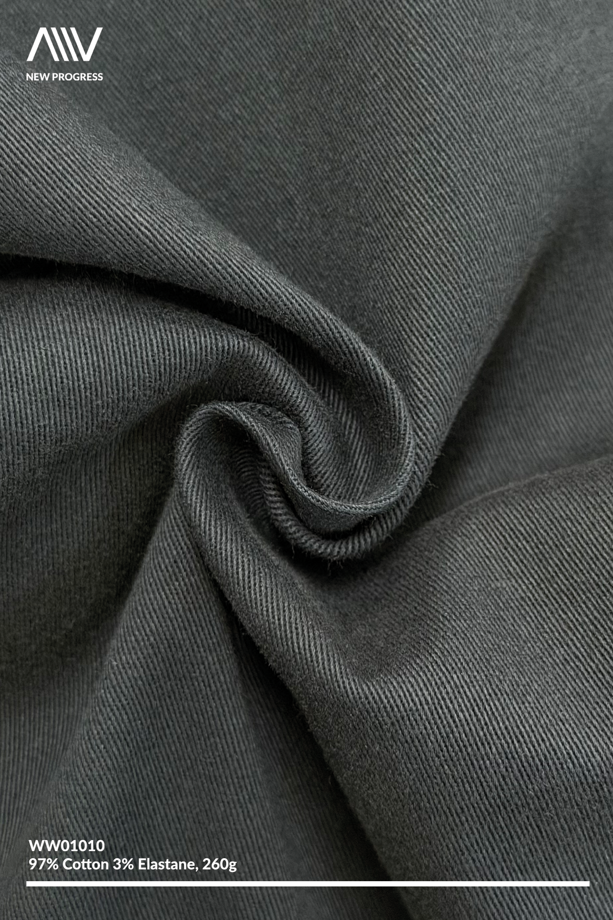 WW01010 - 20sx16s Brushed Stretch Twill - 260G